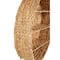Brown Sea Grass Coastal Style Wall Shelf, 24" x 24" x 24"